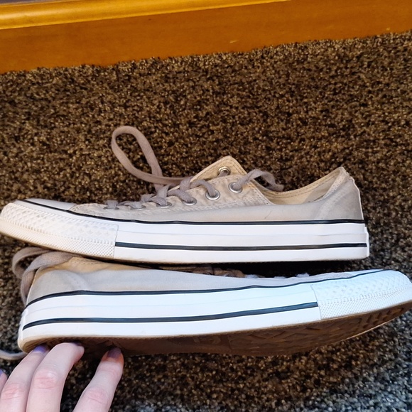 Converse All Star Grey M 7.5 W 9.5 - Picture 4 of 9